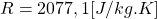 R=2077,1[J/kg.K]