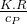 \frac{K.R}{c_P}