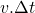v.\Delta t
