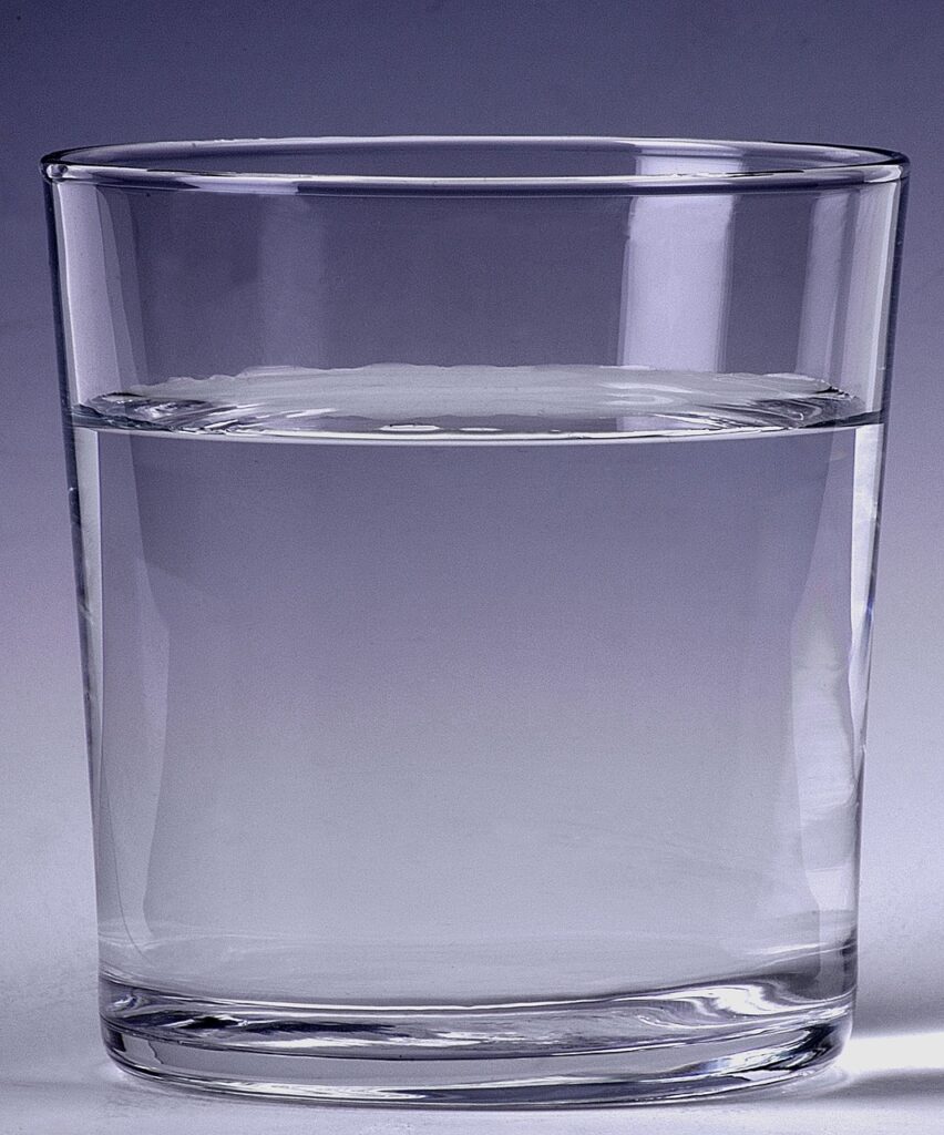 water, glass, drink