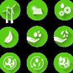 sustainability icons, icons, set
